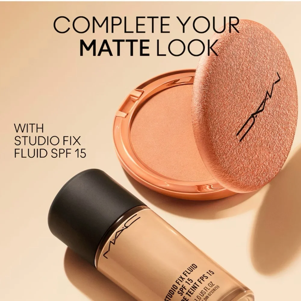 M.A.C Skinfinish Sunstruck Matte Bronzer Richer Rosy 0.28 OZ NEW